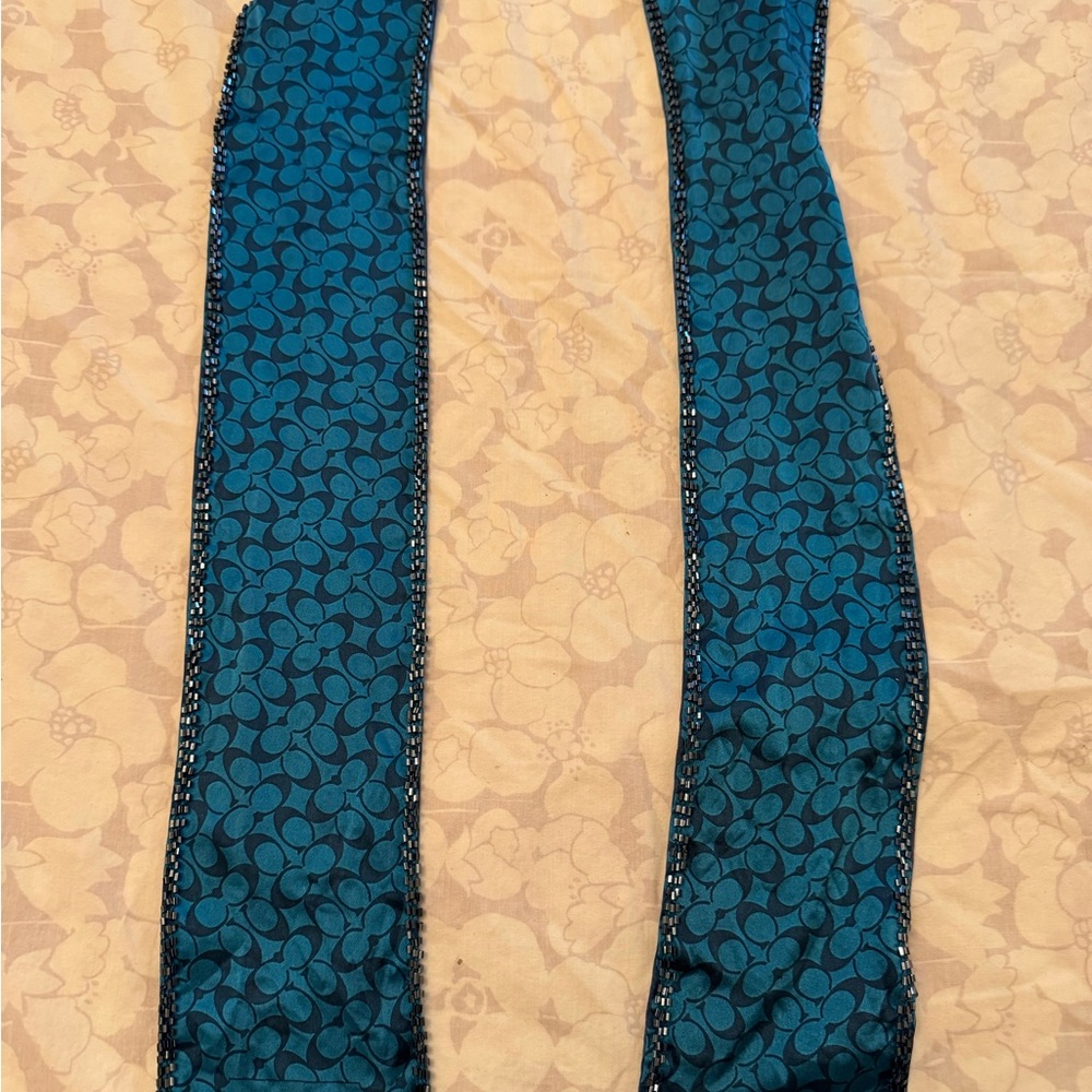 Iconic ‘C’ Beaded Coach Scarf